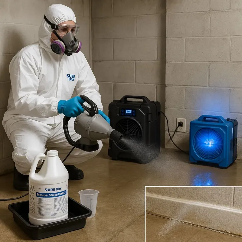 Sanitization and Odor Removal process in Stratford, CA