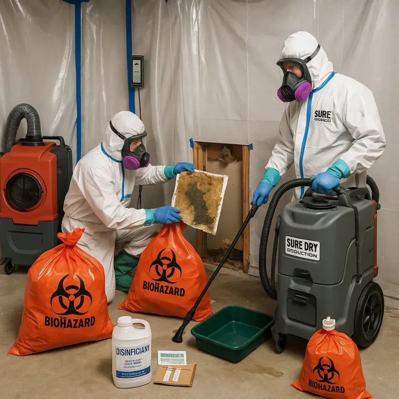 Contaminated Water Handling Protocols process in Stratford, CA